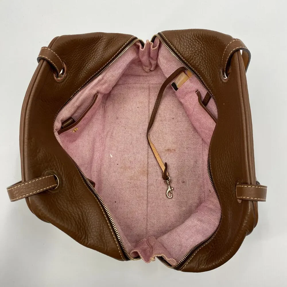 Dooney & Bourke Portofino Zip Zip Grommet Satchel - Picture 5 of 7